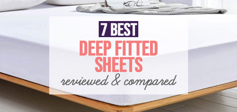 Featured image of 7 best deep fitted sheets.