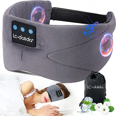 Product image of LC Dolida Sleep Mask With Headphones.