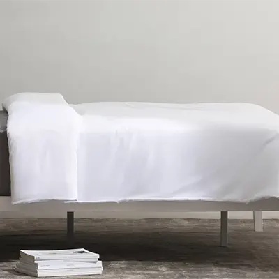 Product image of NOA Cotton Sateen Fitted Sheet.