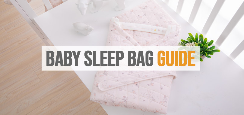 Featured image of baby sleep bag guide.