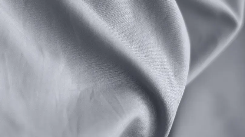 An image of percale material close up.