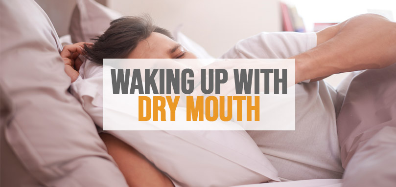 Featured image of waking up with dry mouth.