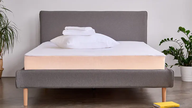 An image of Eve Temperature Balancing mattress protector on a mattress.