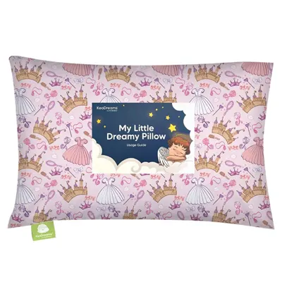 a product image of KeaBabies Toddler Pillow with Pillowcase