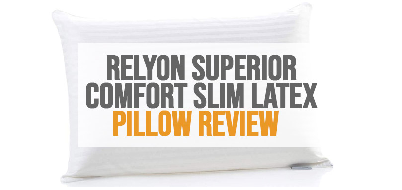Featured image of Relyon Superior Comfort Slim Latex pillow.