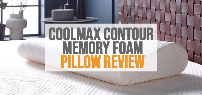 Featured image of Coolmax Contour Memory Foam Pillow review.