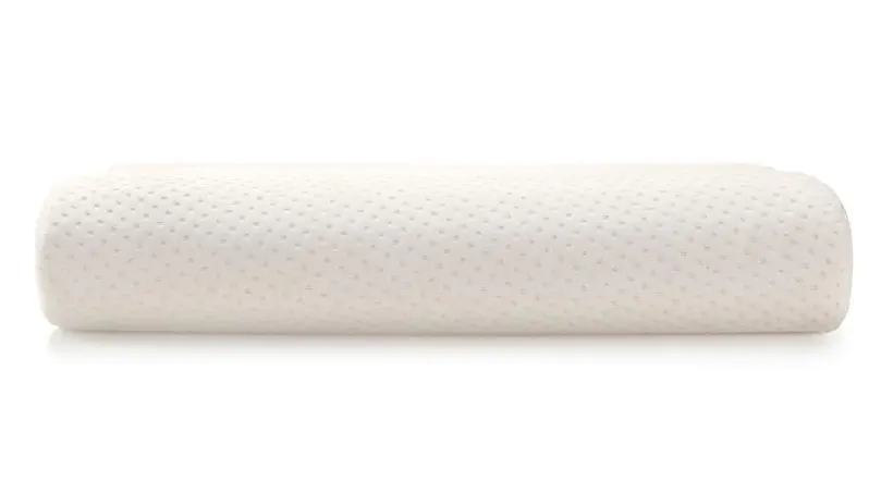 An image of Coolmax Contour Memory Foam pillow front side on white background.