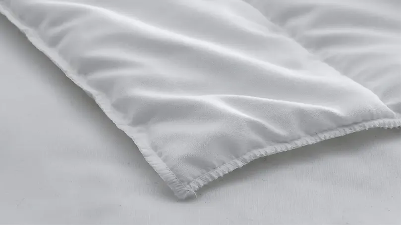 An image of Fogarty Soft Touch 15 Tog duvets close up.