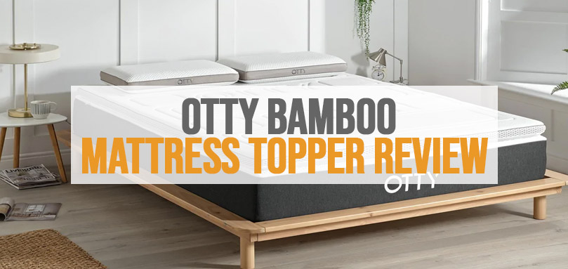 Featured image of otty bamboo mattress topper with charcoal review.