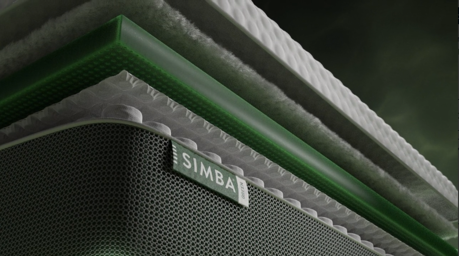 An image of the layers of the Simba GO hybrid mattress