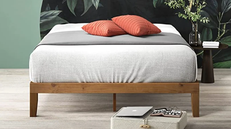 Product image of ZINUS 30 cm Alexia Wood Platform Bed Frame
