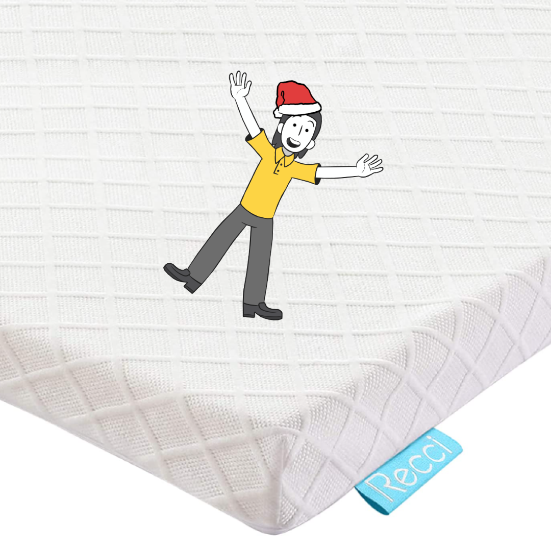 recci-memory-foam-mattress-topper
