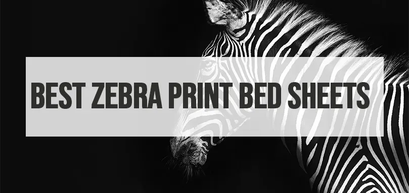 Featured image for Zebra print bed sheets.