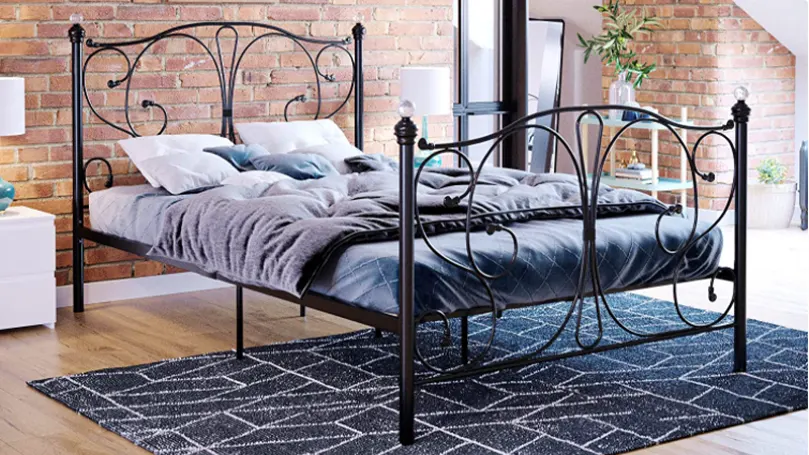 Product image of Vida Designs Barcelona Small Double Bed