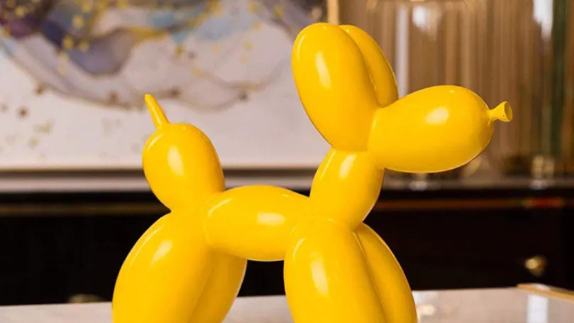 Weijl-Balloon-Dog-Sculpture-Modern-Decor-Resin-Statue