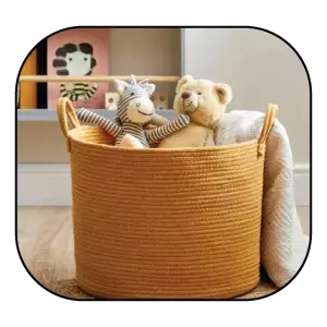 product image of Large Cotton Rope Basket