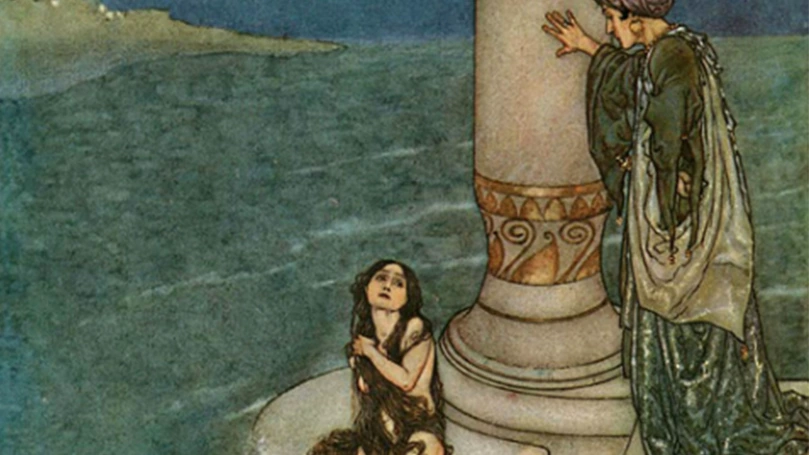 An image of the cover art for The Little Mermaid