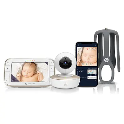 Motorola-Nursery-VM-855-Connected-WIFI-video-baby-monitor