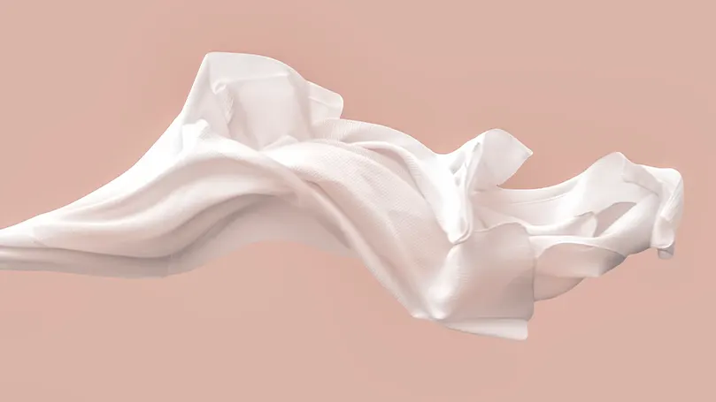 An image of silk bed sheet