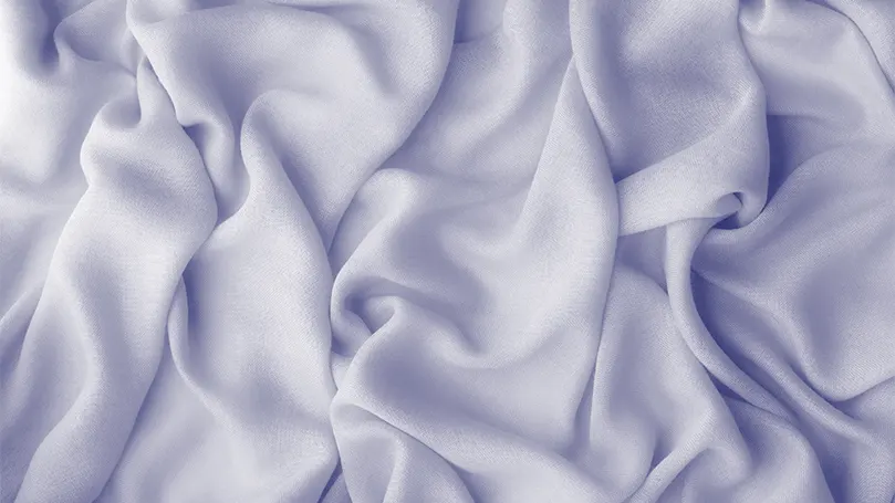 An image of wrinkled silk sheets