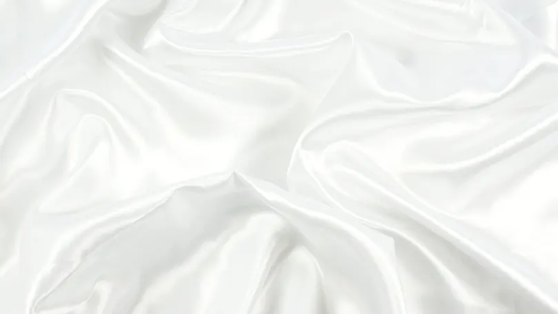 An image of silk sheets