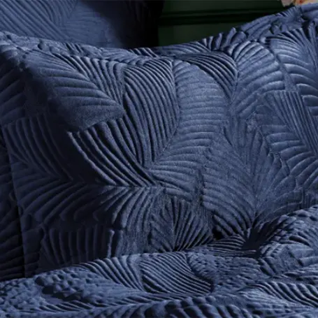 Paoletti-Palmeria-Navy-Oxford-Pillowcase-1