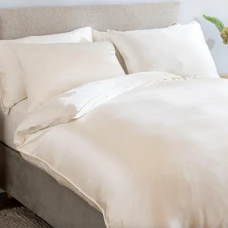 A product image of PURE MULBERRY SILK BEDDING