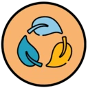 An icon representing a non eco-friendly concept