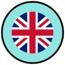An icon depicting the UK's flag, illustrating a product that is made in the UK