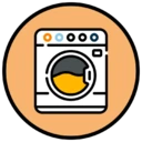 An icon depicting a washing machine, illustrating a product that is not suitable for machine washing