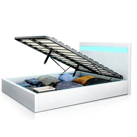 a product image of BESTWANTED Ottoman Storage Bed