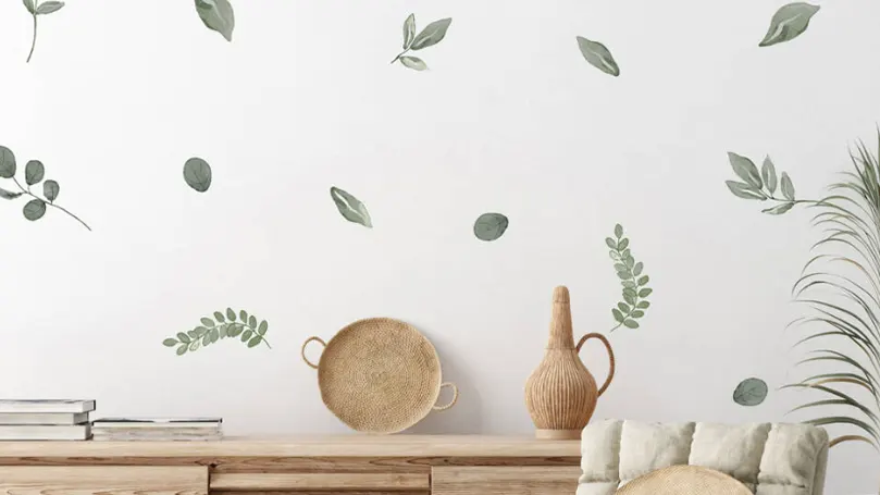 Leaf-Wall-Stickers