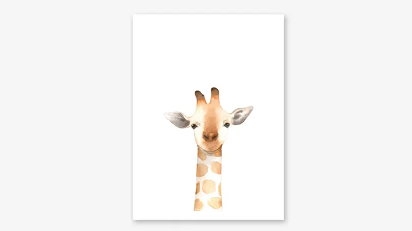 Nursery-Giraffe-Art-Print