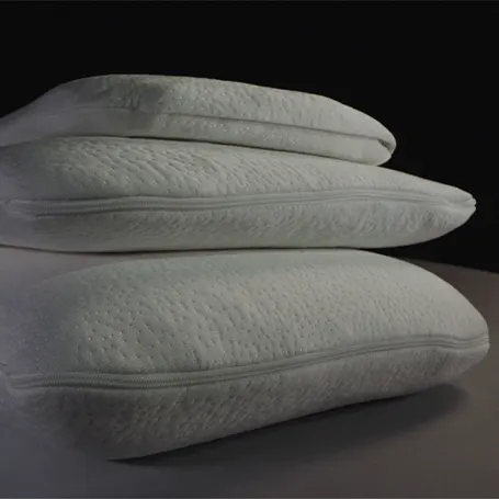 Stack of three Panda pillows.