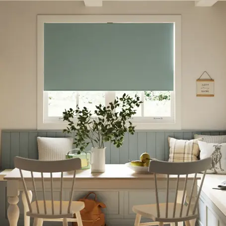 Product image of the Lilypad Blackout Moisture Resistant Roller Blind