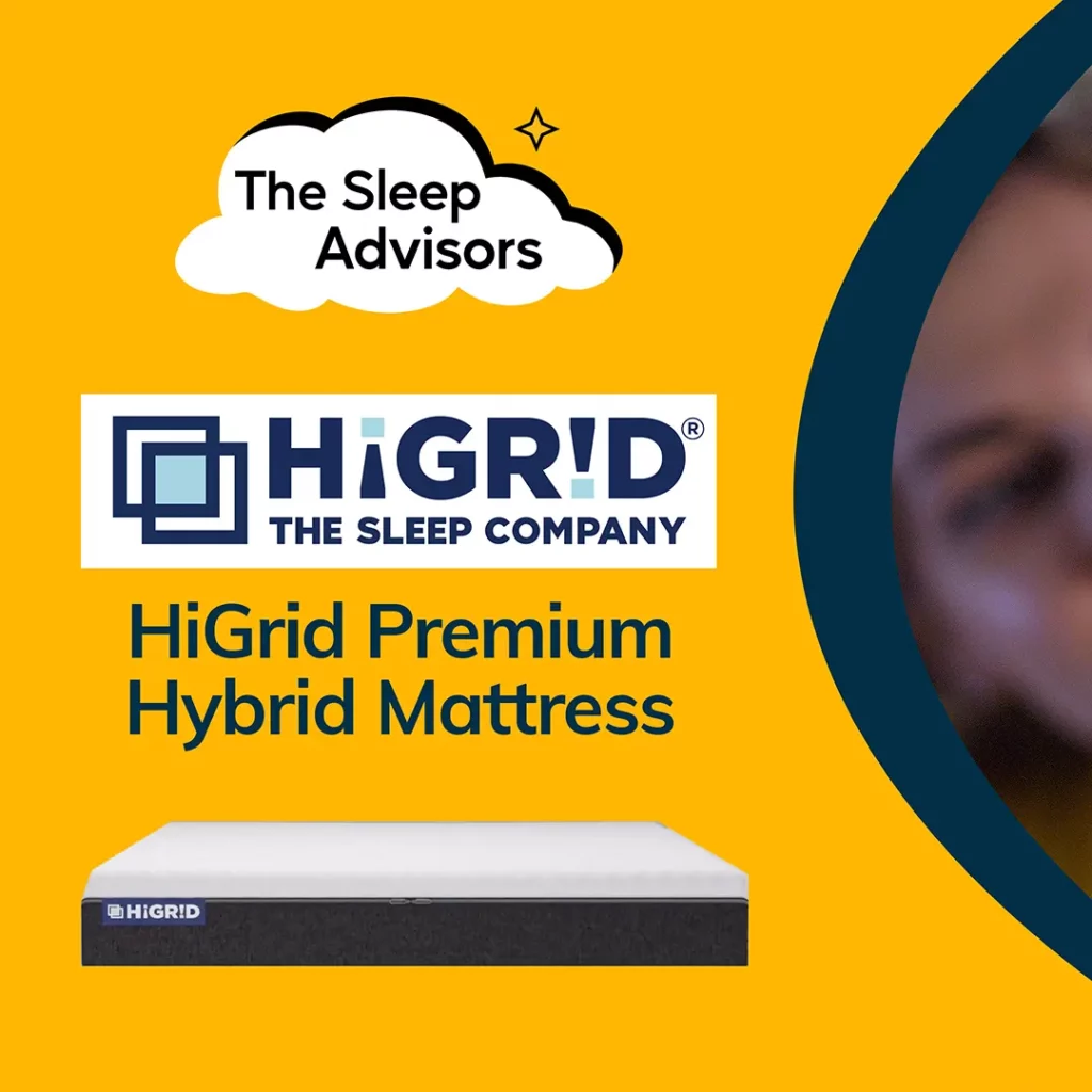 featured image for HiGrid Premium Hybrid Mattress Review