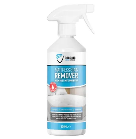 Product image of the Guardian mattress stain remover spray