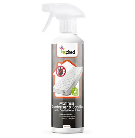 Product image of the Inspired Mattress Deodoriser/Sanitiser and Dust Mite Inhibitor