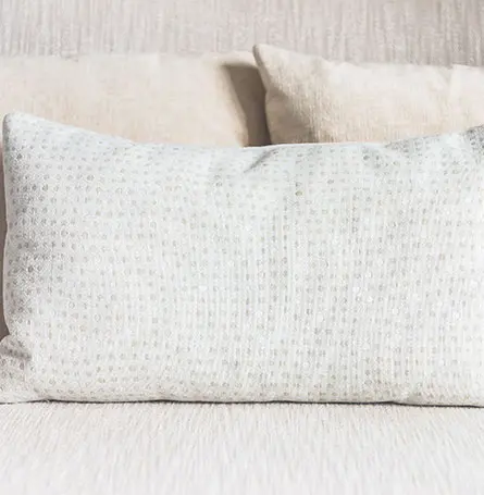 An image of three latex pillows