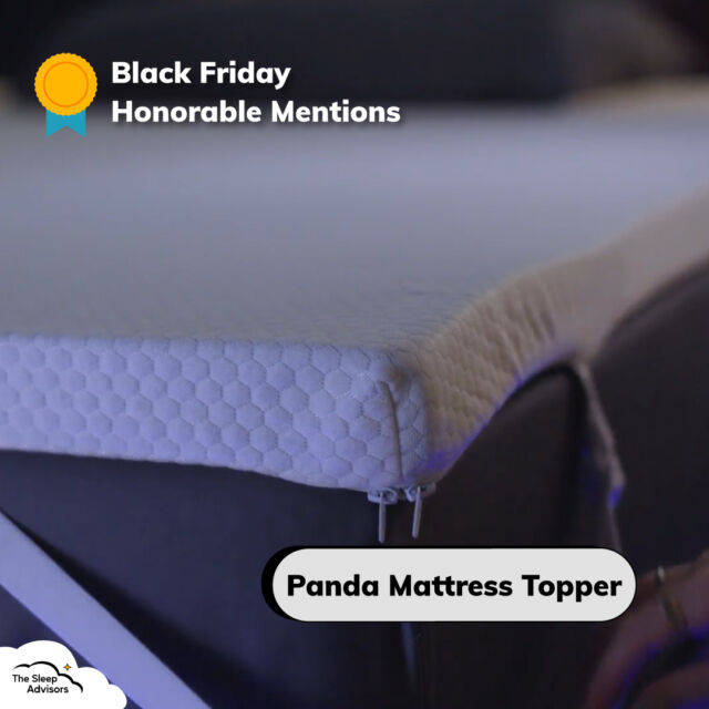 Black Friday deal alert!
Get 15% discount on the award-winning Panda Hybrid Bamboo Mattress Topper!

#BlackFriday #DealAlert #Discount #PandaHybrid #BambooMattress #MattressTopper #SleepBetter #BedroomUpgrade #LuxurySleep #Sale #LimitedTimeOffer #SleepComfortably #SaveMoney #QualitySleep #ComfortableBedding #NaturalMaterials #SustainableChoice #EcoFriendlyMattressTopper #AffordableLuxury #BestPrice #HolidayShopping #HomeDecor #GreatDeal #BlackFridaySale #LimitedStock #InnovativeDesign #PremiumQuality #SleepWell #CozyBedding #BetterSleepingExperience