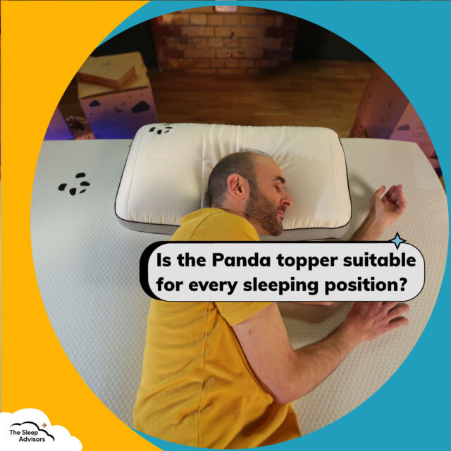Do you sleep on your tummy? On the side? Or on your back?
Can a topper suit your sleeping position & improve your sleep?
With 15% Off for Black Friday, the Panda Mattress Topper is worth a try!

#thesleepadvisors #topper  #mattresstopper #saggymattress #panda #sleepingpositio